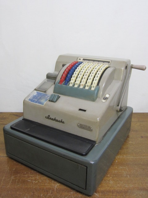 レトロなキャッシュレジスター 猪越金銭登録機 | 昭和レトロ,昭和