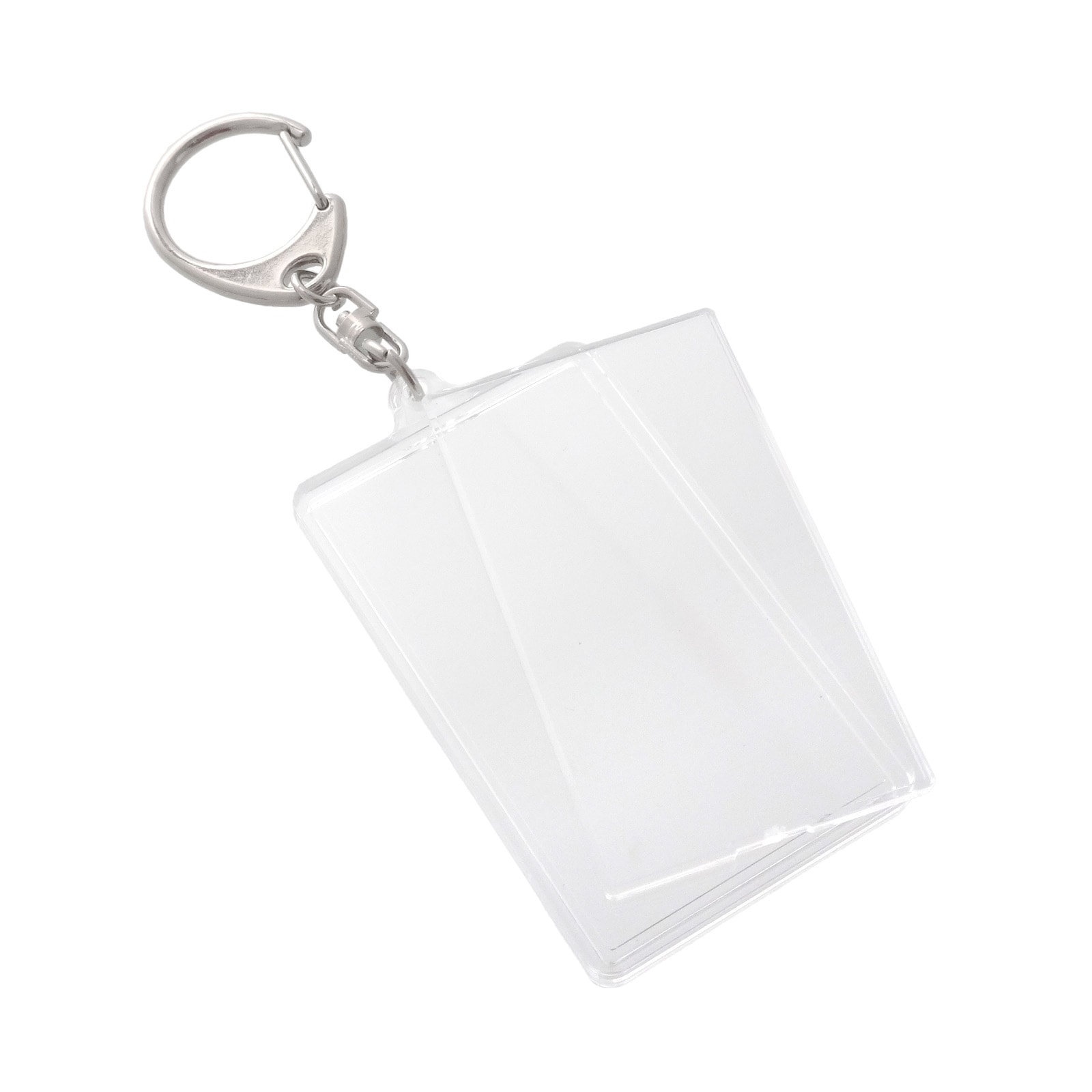 ハメパチ 長方形型 KK66 キーホルダー 555 L 付き （CAK-K66A