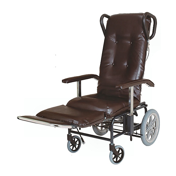 睦三 フルリクライニング車椅子 カームV No.238 【福祉発明品ショップ