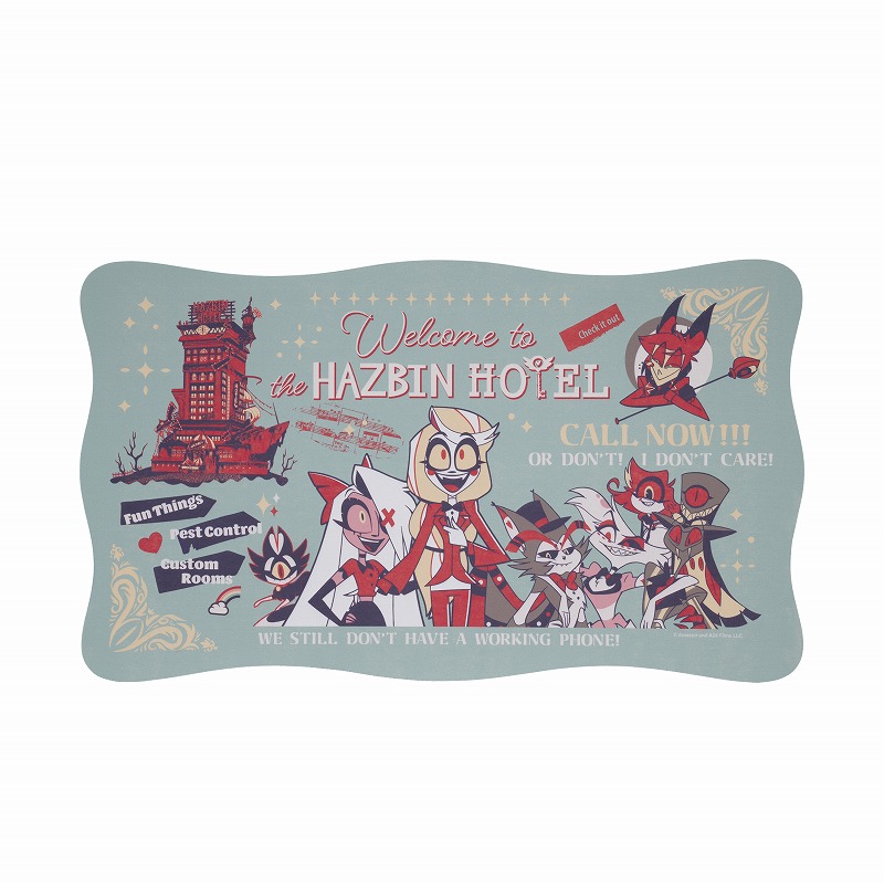 HAZBIN HOTEL デスクマット | ハズビン・ホテルへようこそ（Hazbin