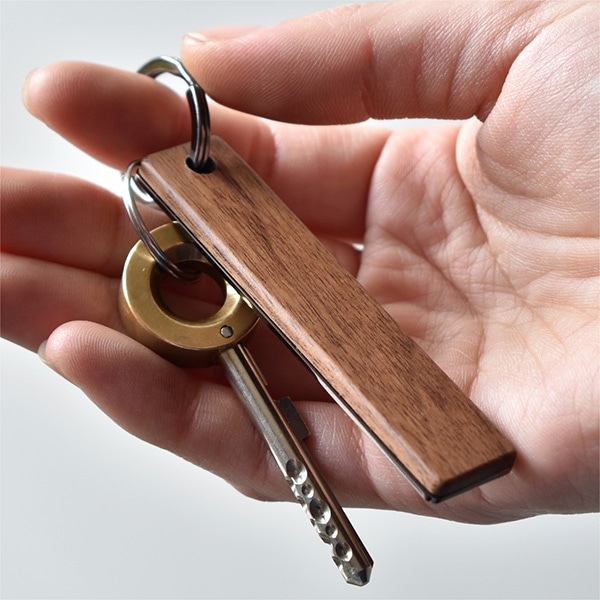 販売終了】□【数量限定】「KEYRING BAR」銘木の美しさをプラスした