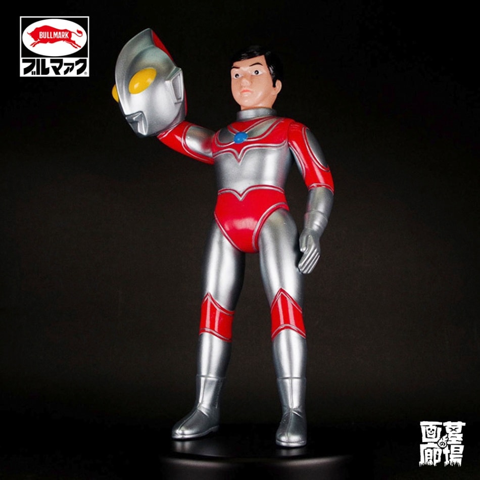 ブルマァク/ソフビ/マスク取れ帰ってきたウルトラマン(シルバー