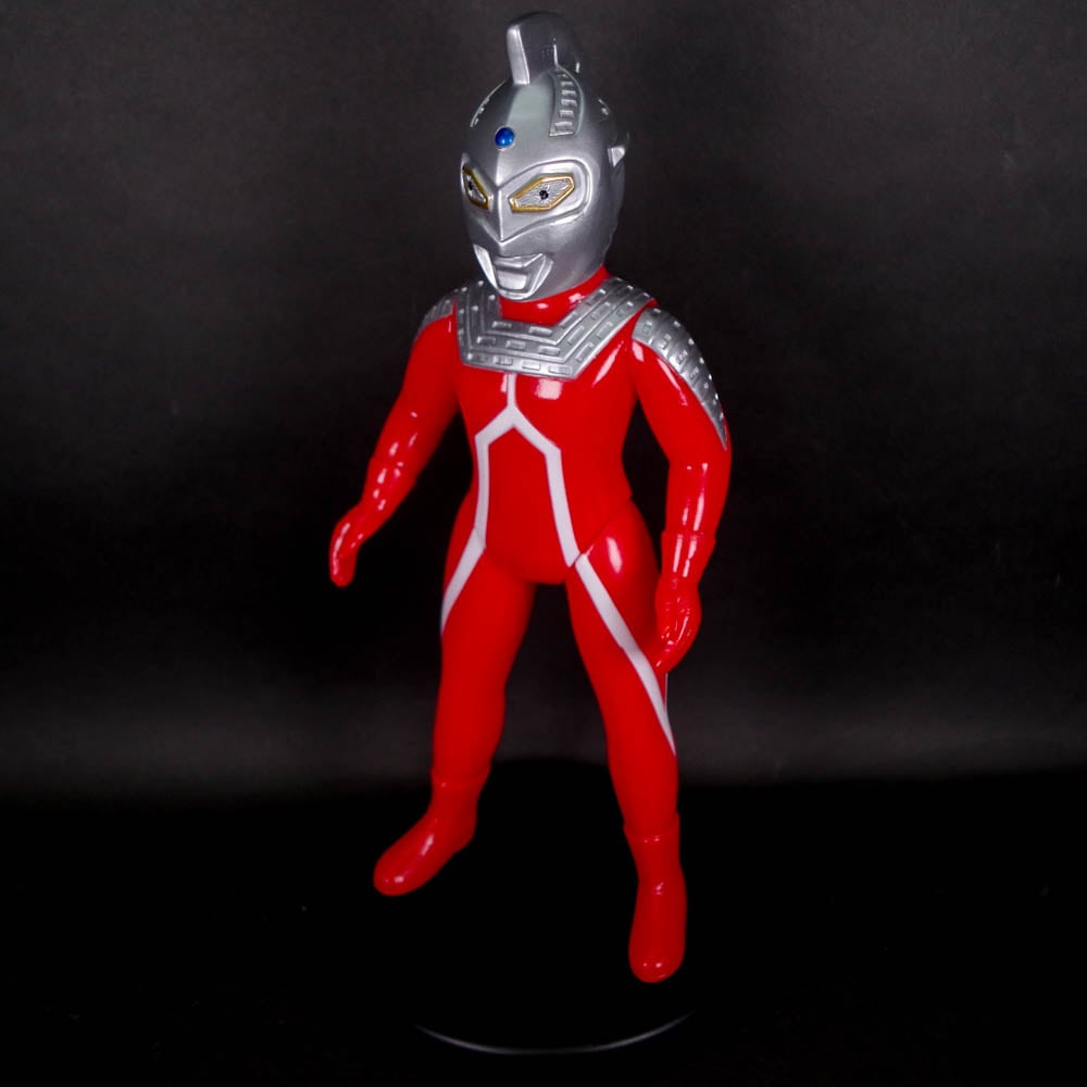 ソフビ/ブルマァク BULLMARK/マスク取れ大ウルトラセブン/シルバー