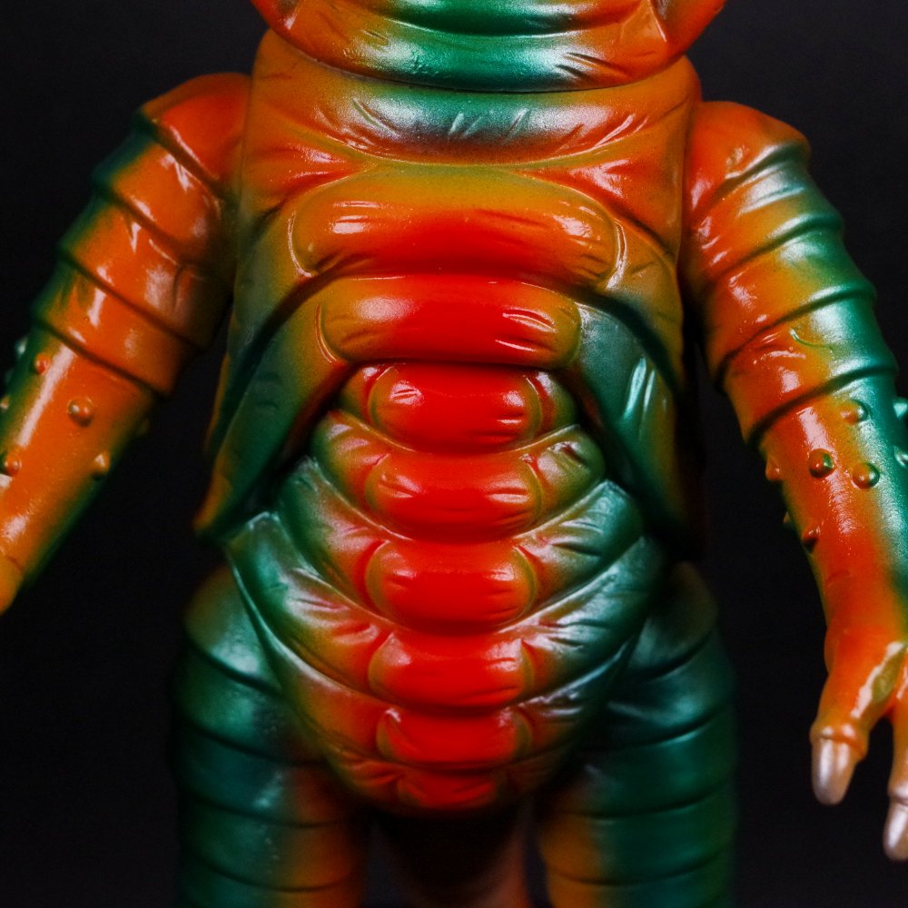 ソフビ/ブルマァク BULLMARK/ウルトラマンレオ/カーリー星人/オレンジ