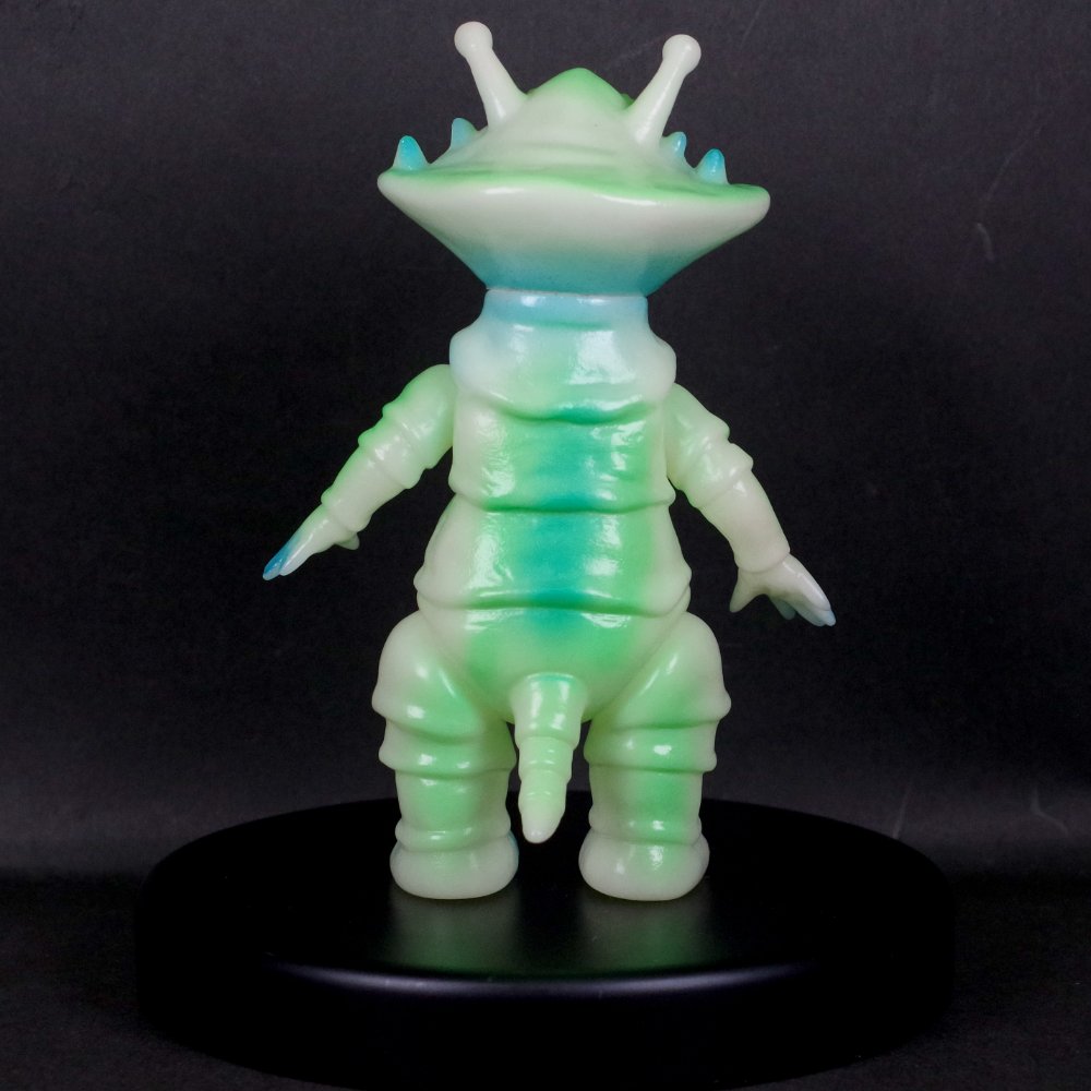 ソフビ/ブルマァク BULLMARK/リトルカネゴン/蓄光グリーン｜墓場の画廊