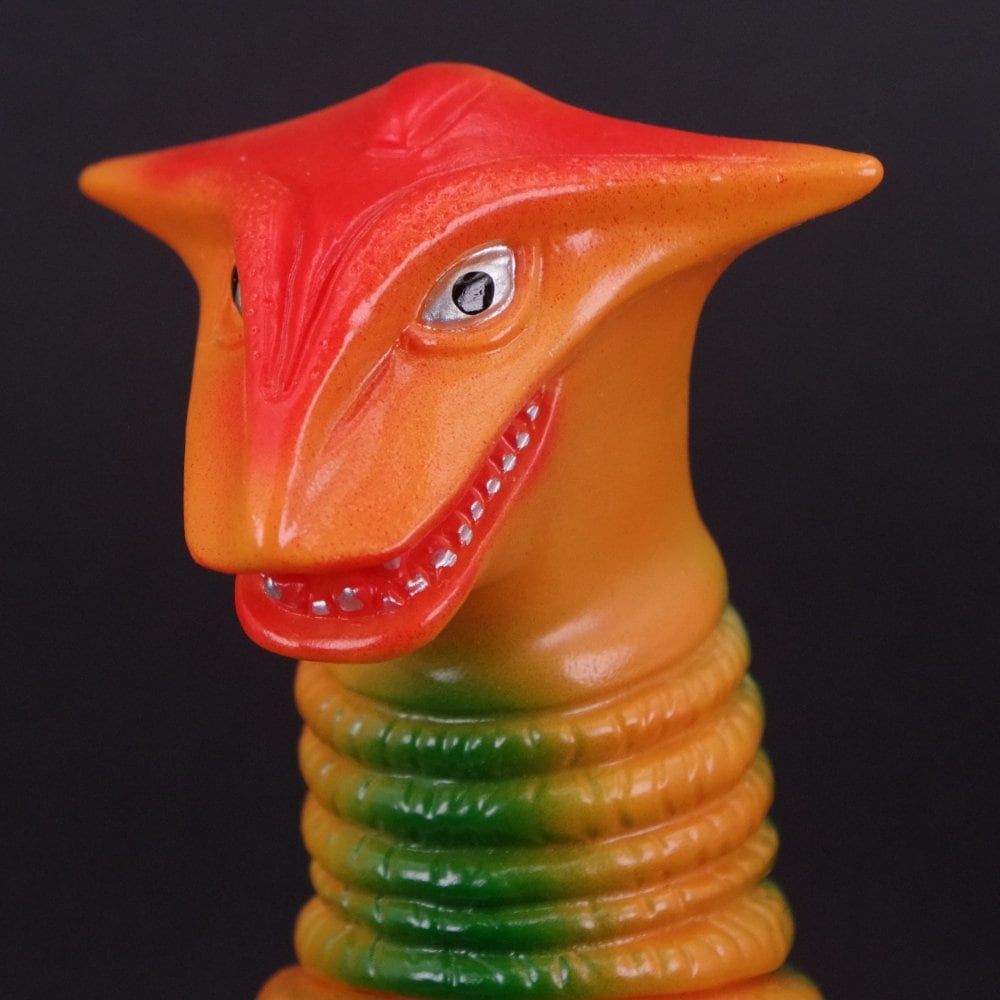 ソフビ/ブルマァク BULLMARK/帰ってきたウルトラマン/サドラ/オレンジ