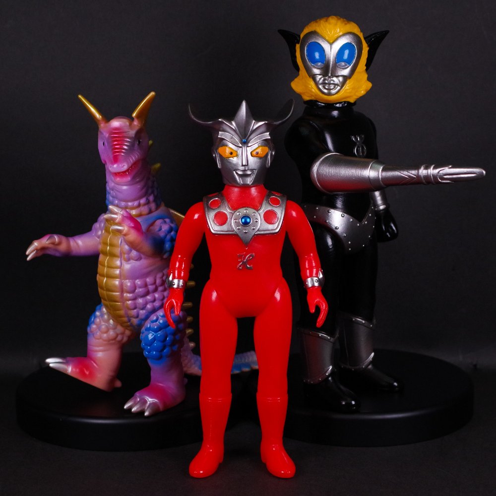 ソフビ/ブルマァク BULLMARK/ウルトラマンレオ/マグマ星人/ガンメタ