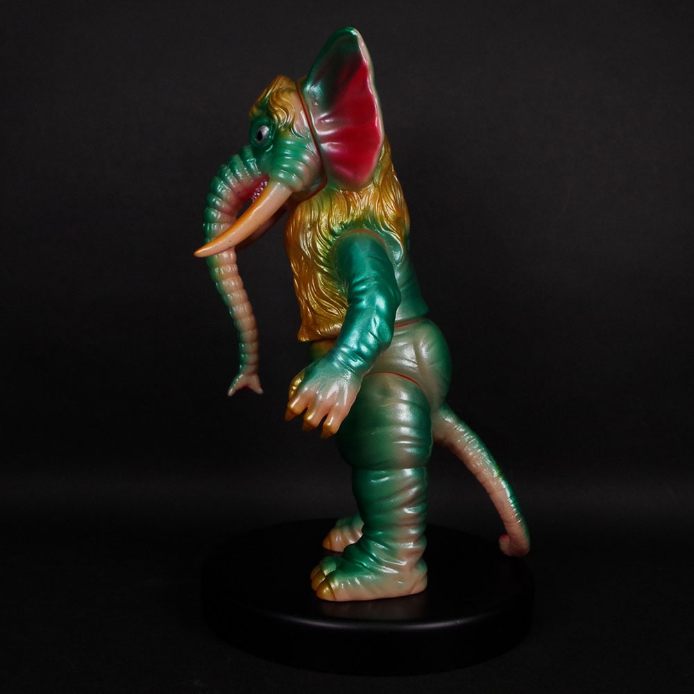 ソフビ】【ブルマァク】タイガン（メタリックグリーン）/BULLMARK