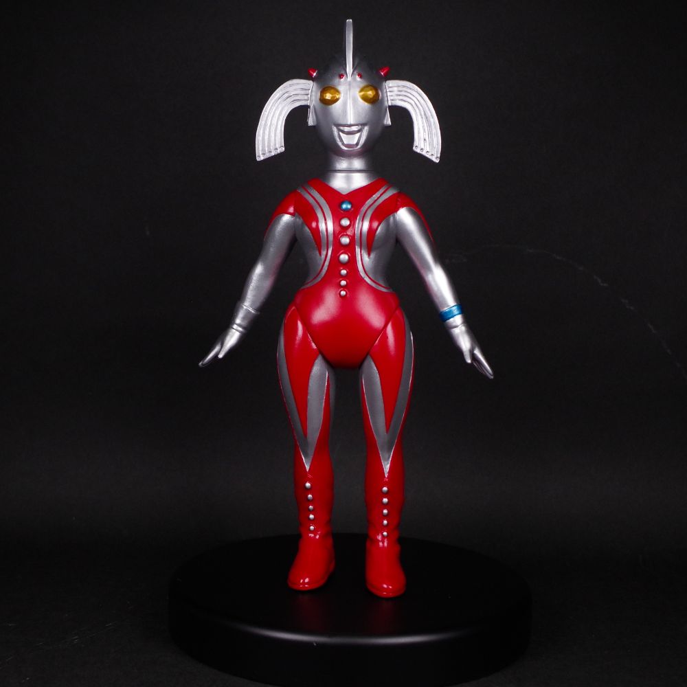 ソフビ/ハンサムタロウエム/ウルトラの母/墓場の画廊別注シルバーVer