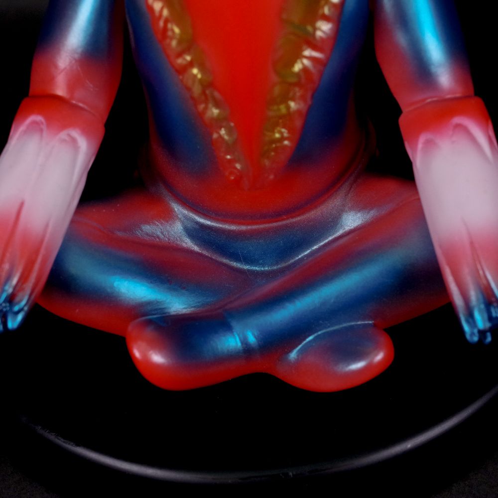 ソフビ/ブルマァク BULLMARK/メトロン星人 ちゃぶ台付き/レッド｜墓場