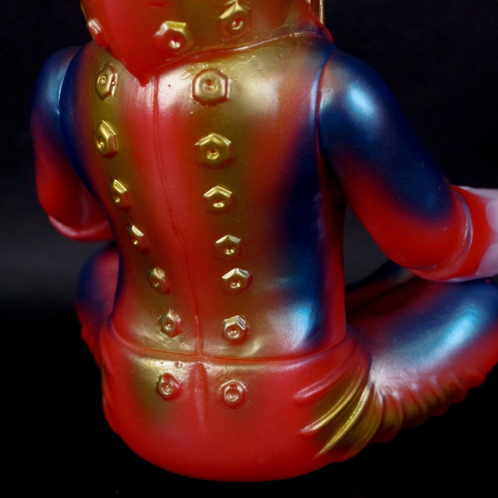 ソフビ/ブルマァク BULLMARK/メトロン星人 ちゃぶ台付き/レッド｜墓場