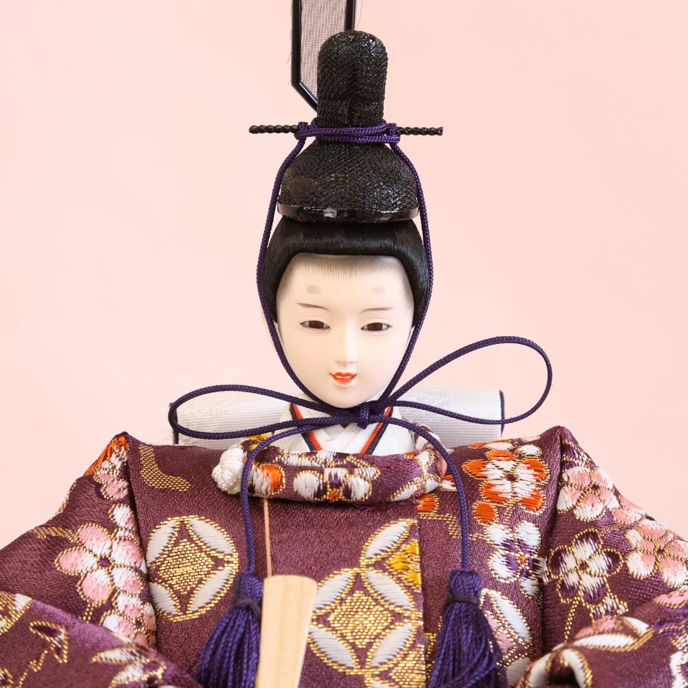 雛人形 ひな人形 立雛 立ち雛 親王飾り 芥子親王 横幅60cm おしゃれ