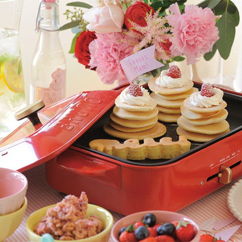 BRUNO（ブルーノ） コンパクトホットプレート ホワイトBOE021-WH