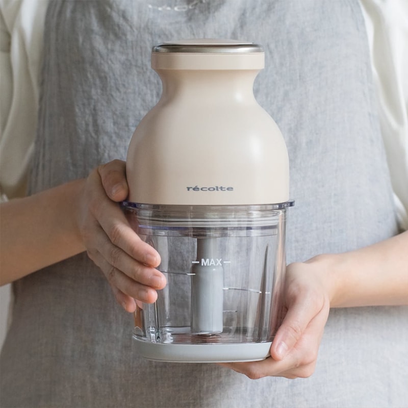 レコルト コードレス カプセルカッターボンヌ 《クリームホワイト