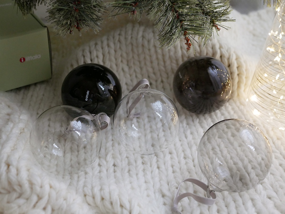 Iittala/イッタラ】ガラスオーナメントセット ボール5個セット｜【公式