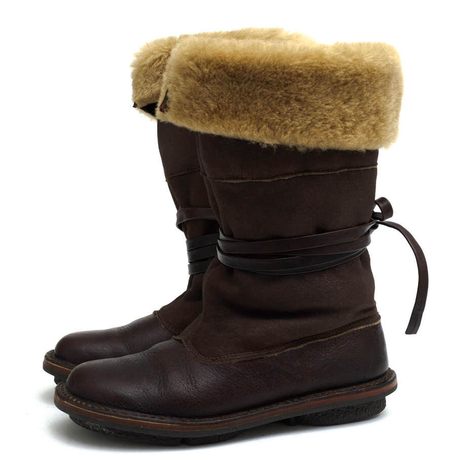 trippen NOMAD ノマド / トリッペン 牛革 定番 ブラウン 茶 レース