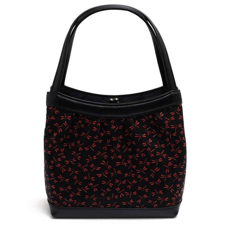 INDEN-YA 6309 150手提げ / 印傳屋 印伝 漆塗り ディアスキン 鹿革