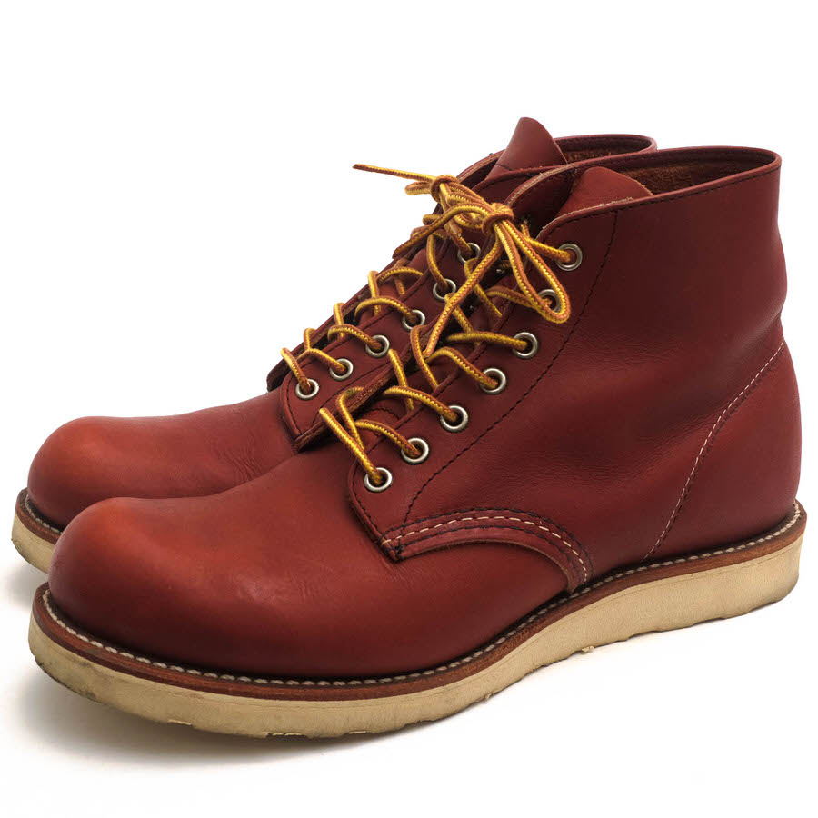 RED WING 8005 WORK OXFORD ROUND TOE オックスフォード / レッド
