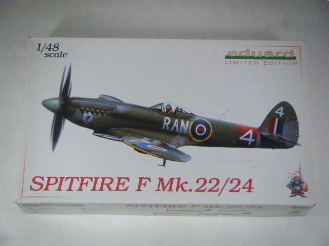 スピットファイアMK22/24 （エデュアルド） 1121/エッチング.レジン