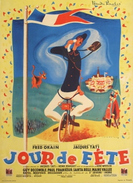 のんき大将脱線の巻 1949年 ジャック・タチ監督 | 映画ポスター