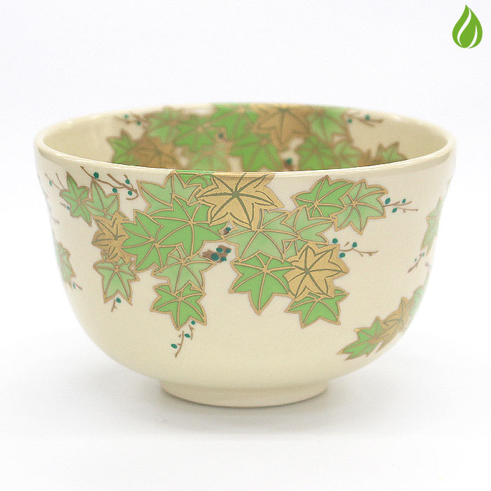 茶道具 抹茶茶碗 宮地英香作 仁清 藤