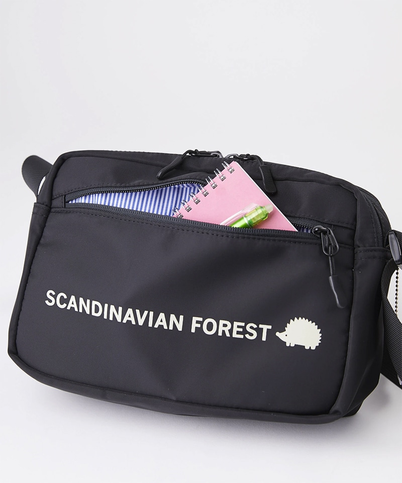 2WAYファスナープリントショルダーバッグ＜撥水加工＞｜スカンジナビア