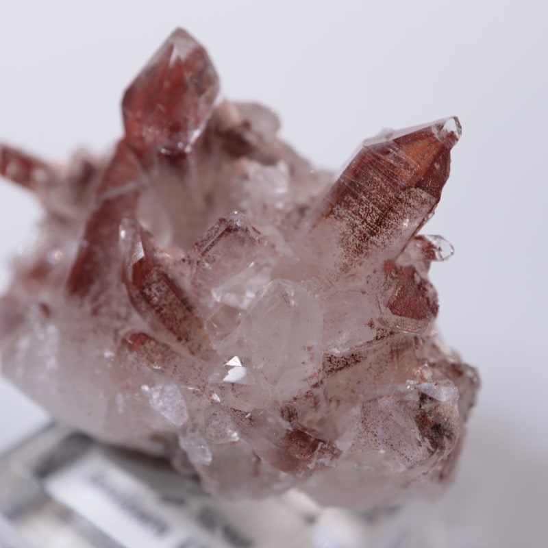 オレンジリバー産 ヘマタイト水晶 | 鉱物標本,カ行,クォーツ/水晶