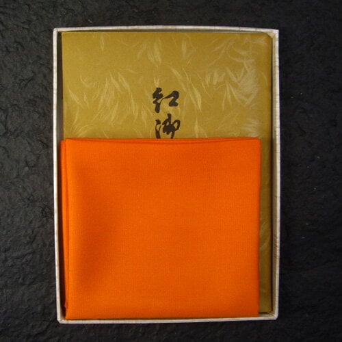 茶道具 帛紗 土田友湖 作 朱 | 無地帛紗 - CHATOWA 茶と和 抹茶と