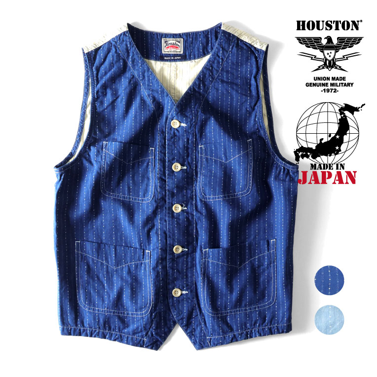 HINSON/ベスト/42/コットン/KHK/無地/40s/ムーンポケット 40s HINSON