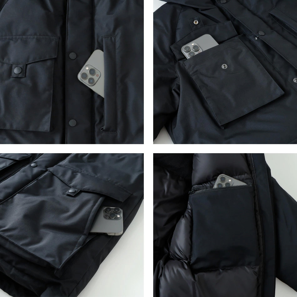再入荷【BLUE PORT x ZANTER】EXPLORER DOWN JACKETエクスプローラー