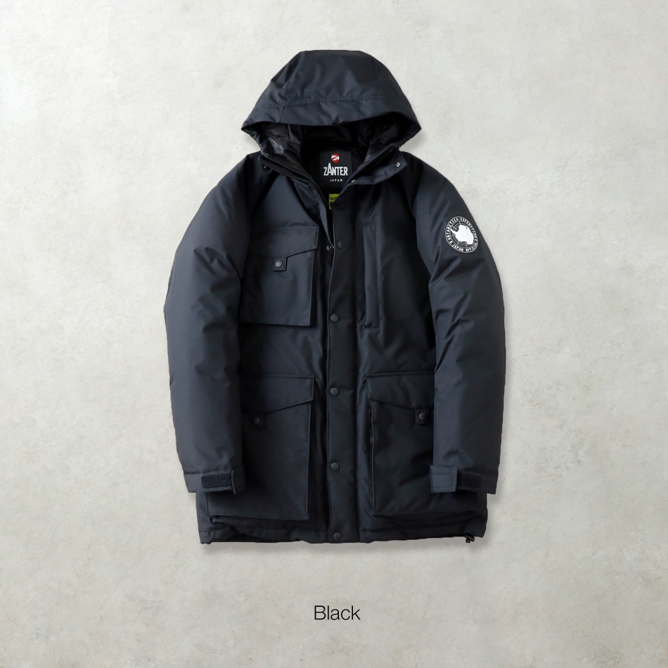 再入荷【BLUE PORT x ZANTER】EXPLORER DOWN JACKETエクスプローラー