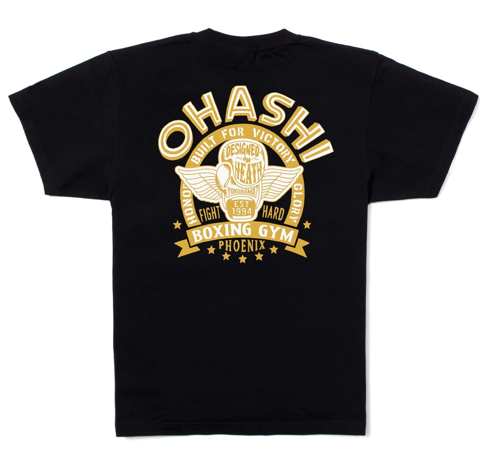 大橋ボクシングジム x HEATH】OHASHI BOXING GYM LIMITED T-SHIRT