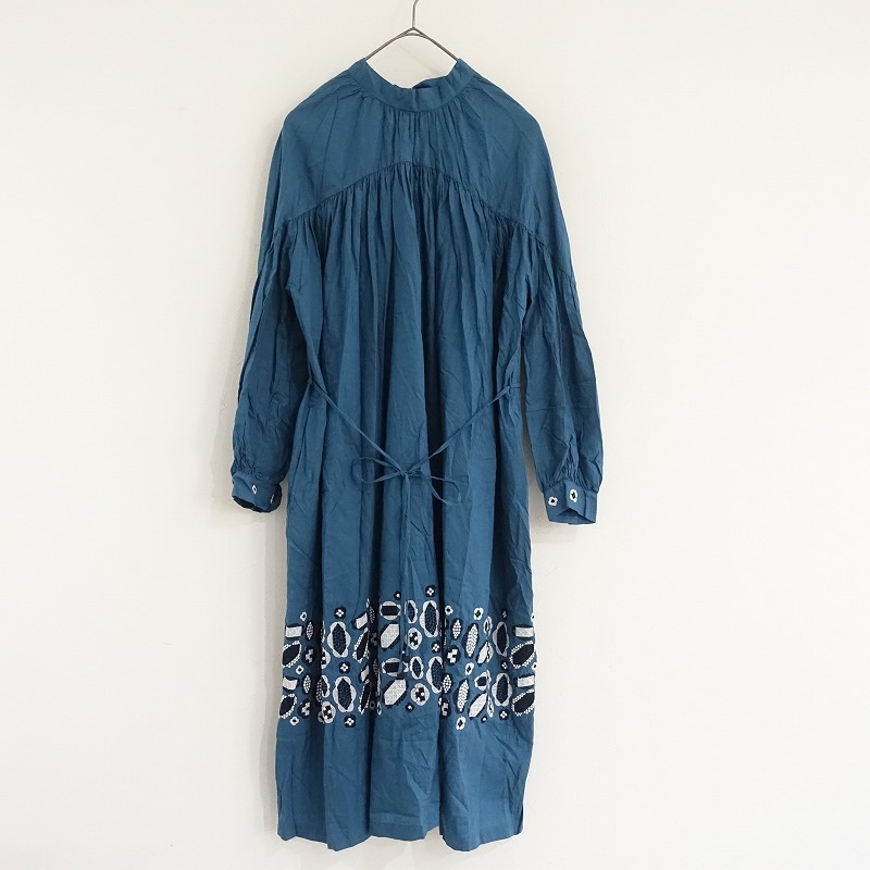 定価8.5万】ミナペルホネン mina perhonen pendent コットンシルク刺繍