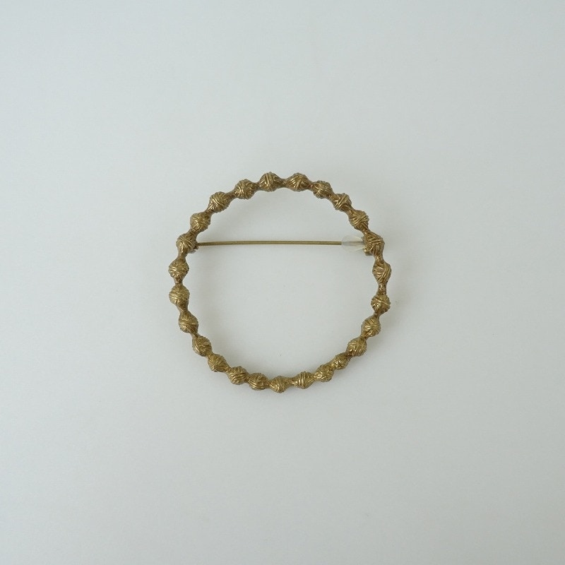 美品/定価1.2万】ミナペルホネン mina perhonen tambourine 真鍮