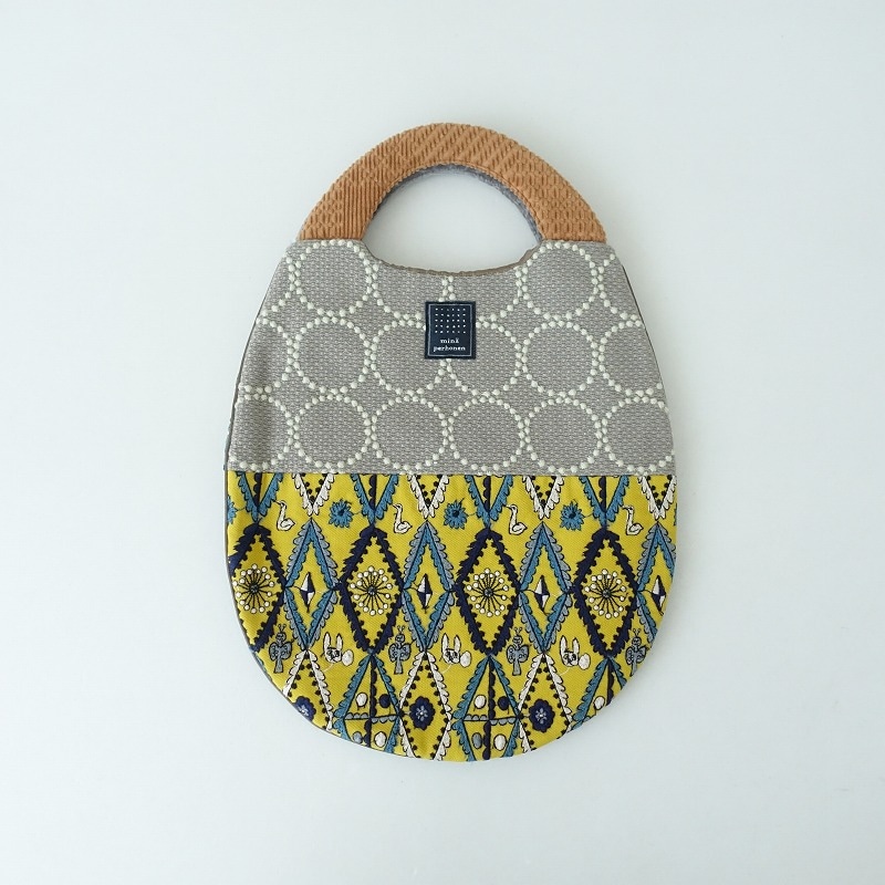 美品/定価1.6万】ミナペルホネン mina perhonen piece egg bag ピース