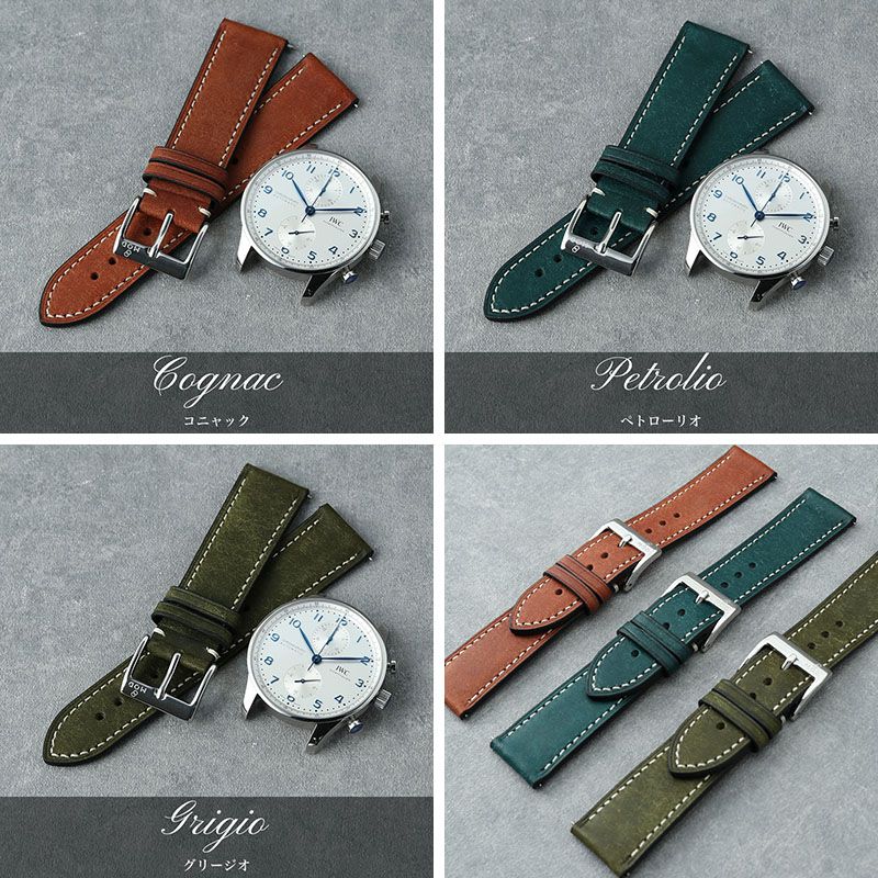 アイダブリューシー IWC 対応】MOD PUEBLO LEATHER STRAP プエブロ
