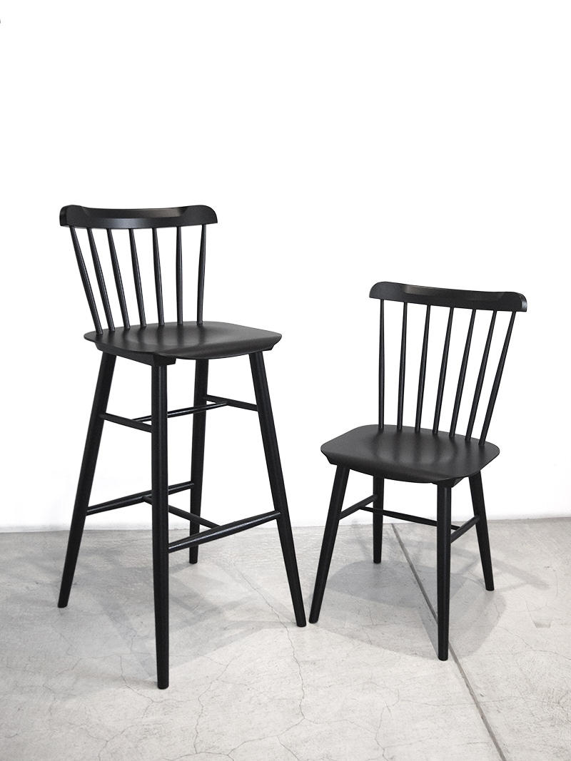 TO-35 BK アイロニカ チェア TON チェア｜イデア