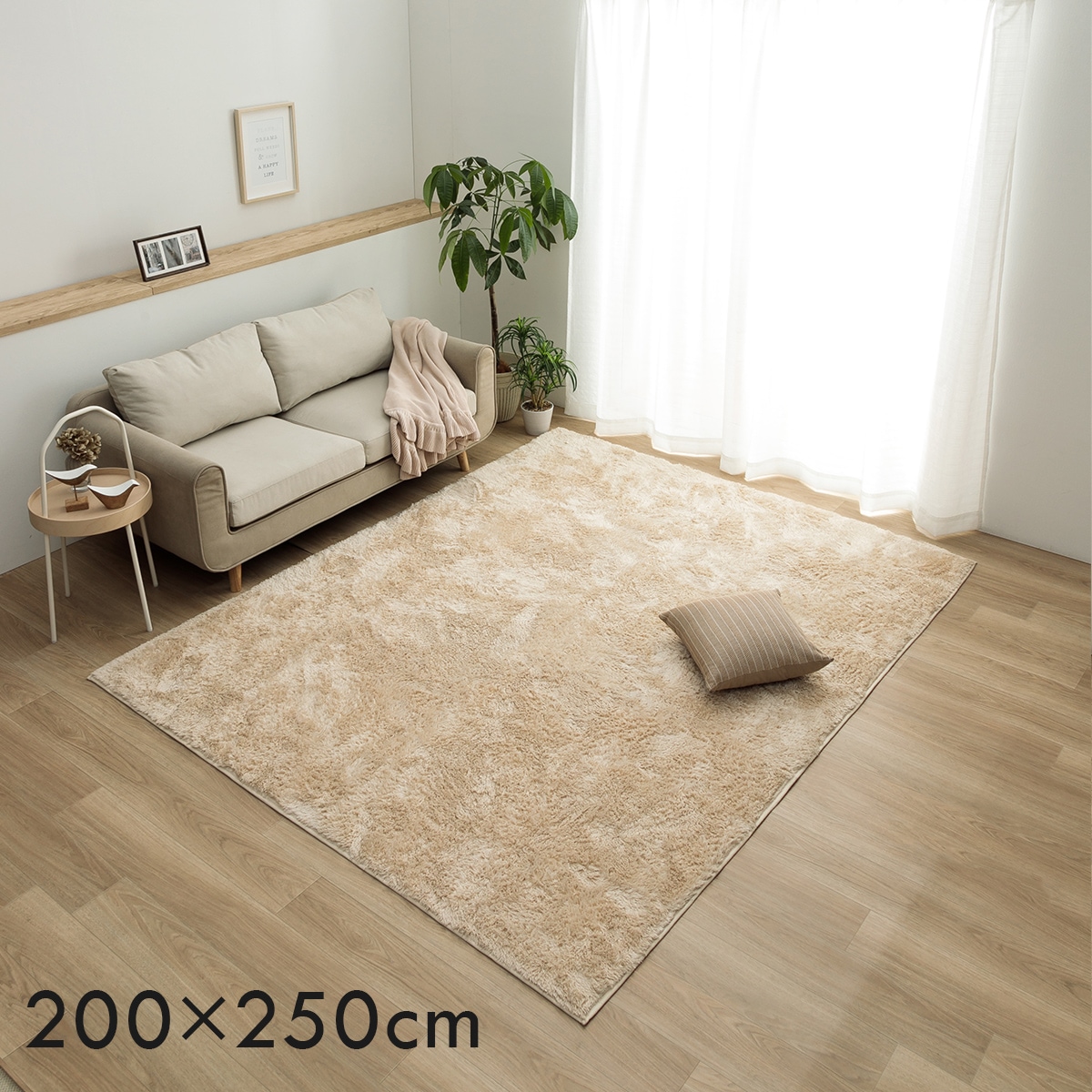 スムースミックスシャギーラグ シルキア｜イケヒコ公式通販