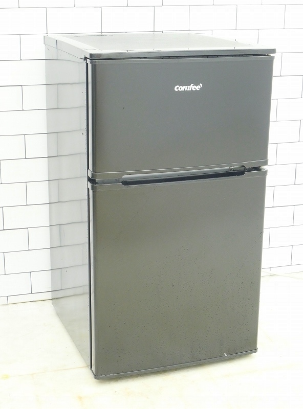 日本美的製2023年式90L中古冷凍冷蔵庫 RCT90BL(E)