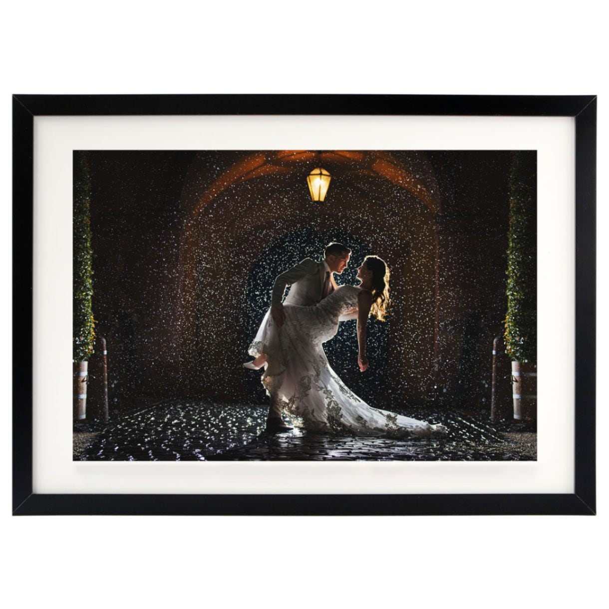 ギャラリーフレーム クラシックスクエアブラック ボード付（糊付） A2