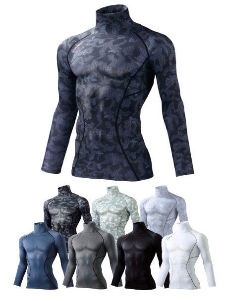 Z-DRAGON】 78114 タートルネックロングスリーブ [秋冬]＜名入れ刺繍