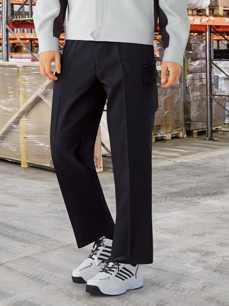 JICHODO】 83102 製品制電ストレッチノータックカーゴパンツ [秋冬