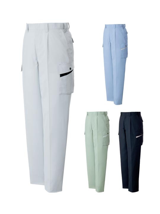 JICHODO】 86002 エコ製品制電ワンタックカーゴパンツ [春夏]通販