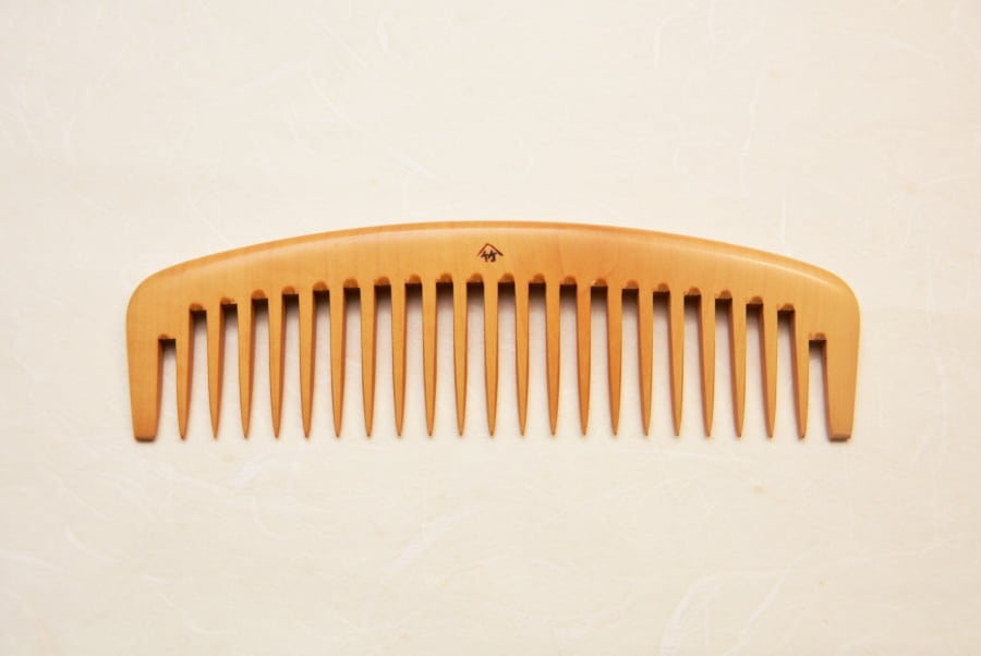 国産本つげ4.5寸荒とき櫛 (極荒) | つげ櫛,とき櫛 | 十三やオンライン