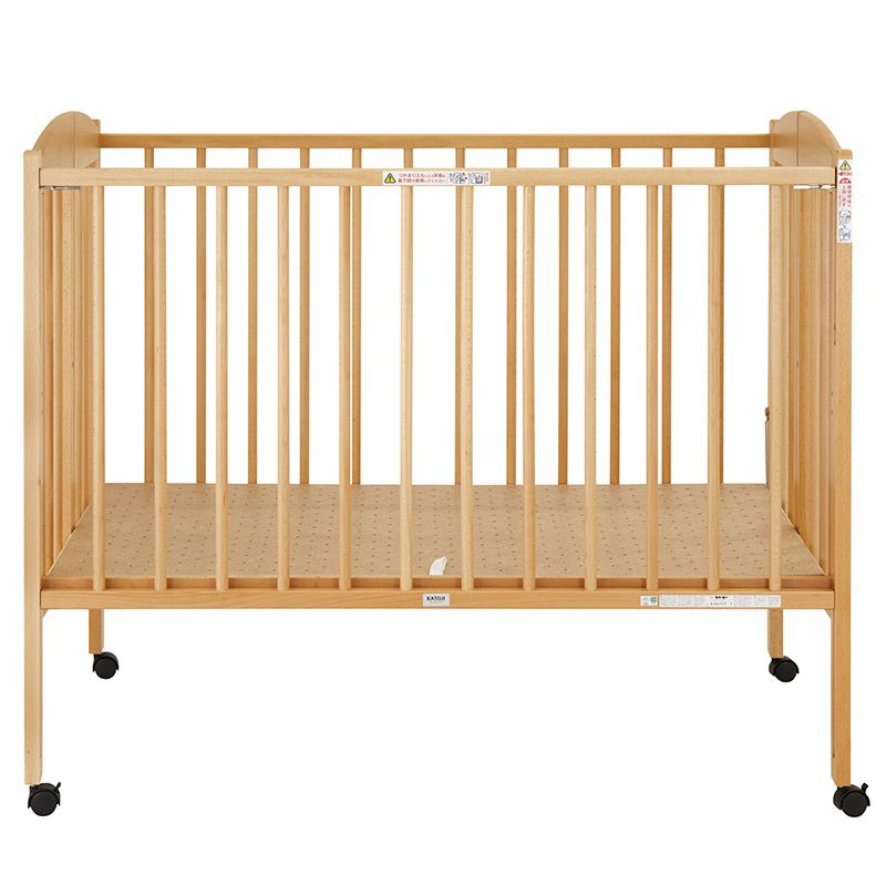 折りたたみ ハイポジション ベビーベッド【国産】床板の高さが66cmでか