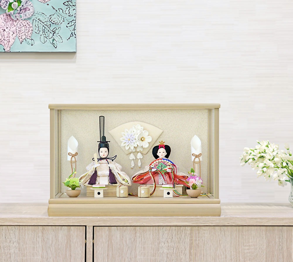 雛人形 コンパクト Cerisier(スリジエ)｜上品でエレガントな雛人形