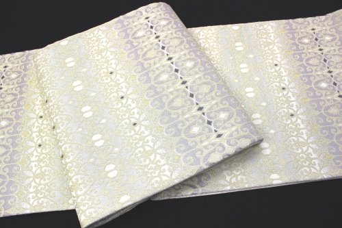 最高級西陣織弥栄織物謹製袋帯「銀麗 洋風華紋」 | 販売着物商品,袋帯