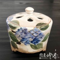 香器『香炉【乾山手松(けんざんでまつ)】紙箱入[京焼・清水焼/俊山]空