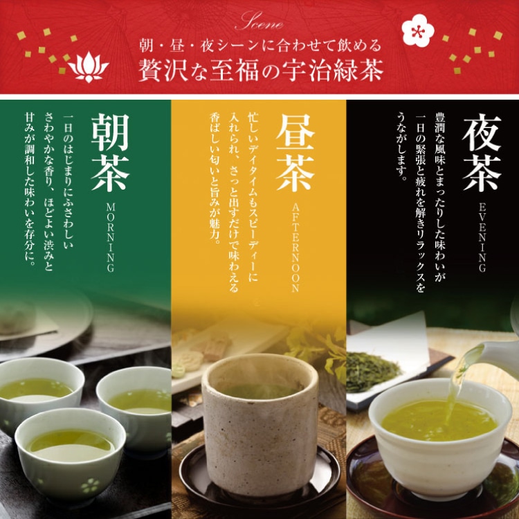 teaon飲み比べセット (3種類×各2煎,抹茶オ・レ×2本入) 送料無料 宇治茶