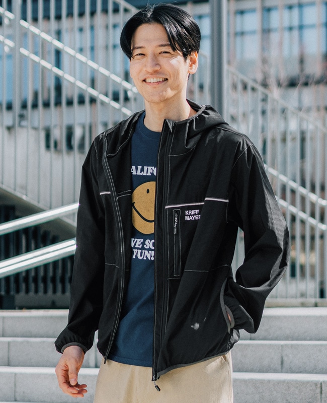 クリフメイヤー[公式] さらさらエアーパッカブルジャケット MENS